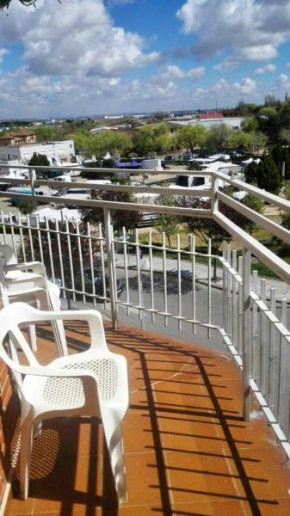 3 bedrooms appartement with furnished terrace and wifi at Navalcarnero 5 km away from the slopes